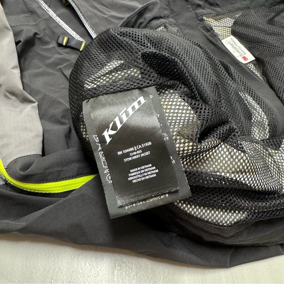 KLIM Jacket Adult Small Stow Away Goretex Snowmobile Scotchlite Reflective EUC - Picture 7 of 10